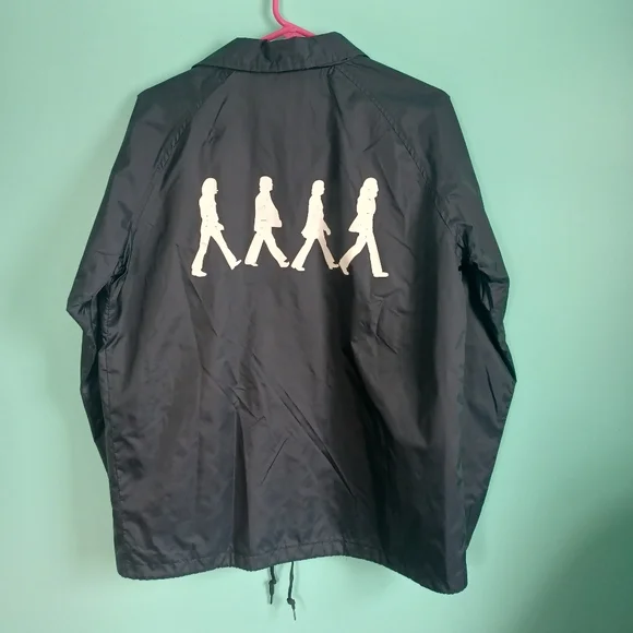 The Beatles Coach Windbreaker Jacket Medium - Picture 8 of 8